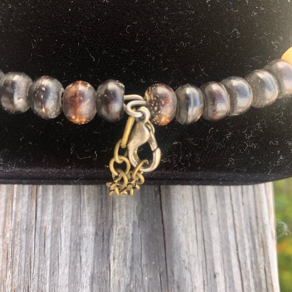 Handcrafted Tribal Necklace with Ornate Pendant and Carved Beads-Boho Statement - Picture 4 of 10